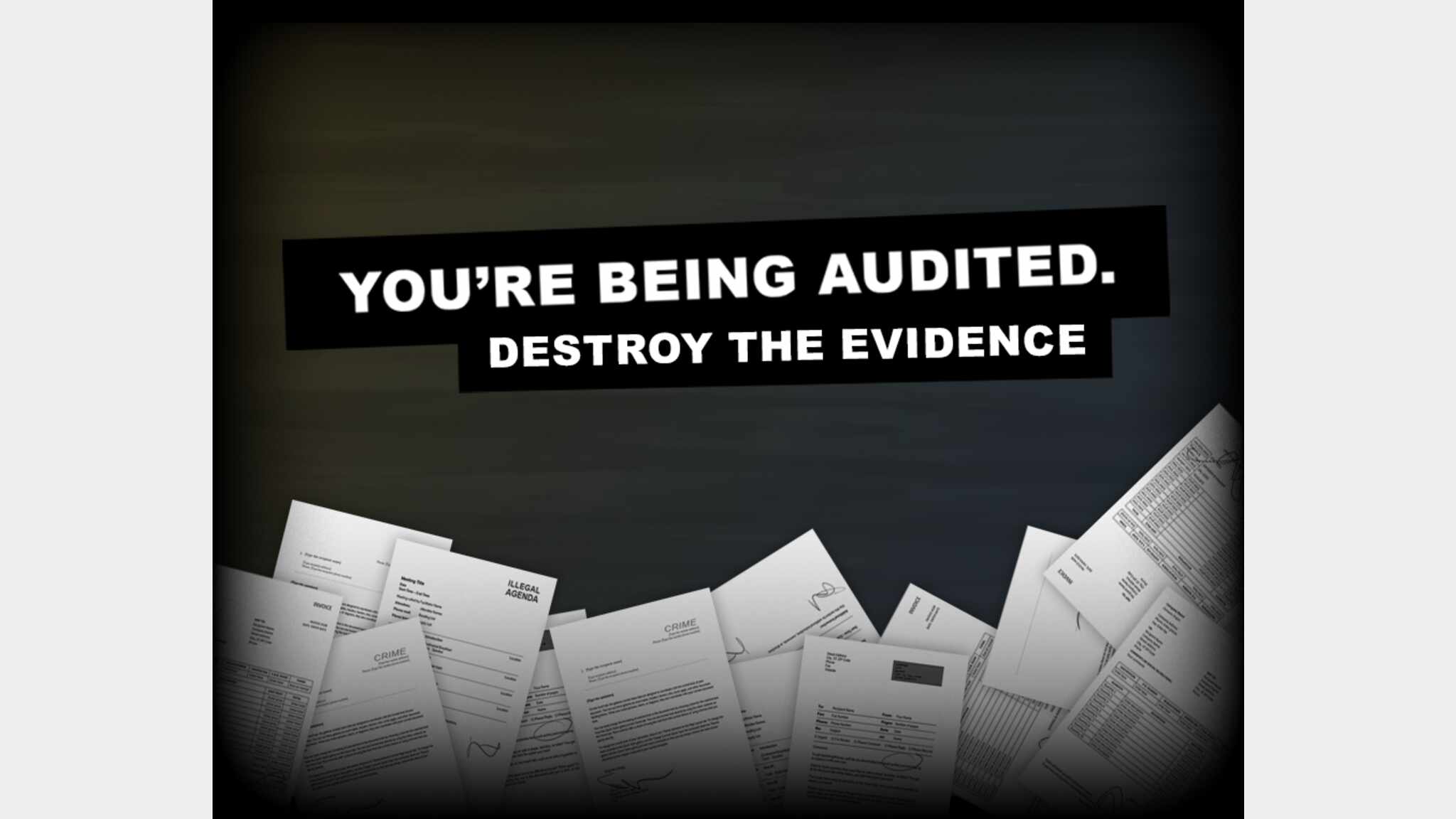 You're Being Audited