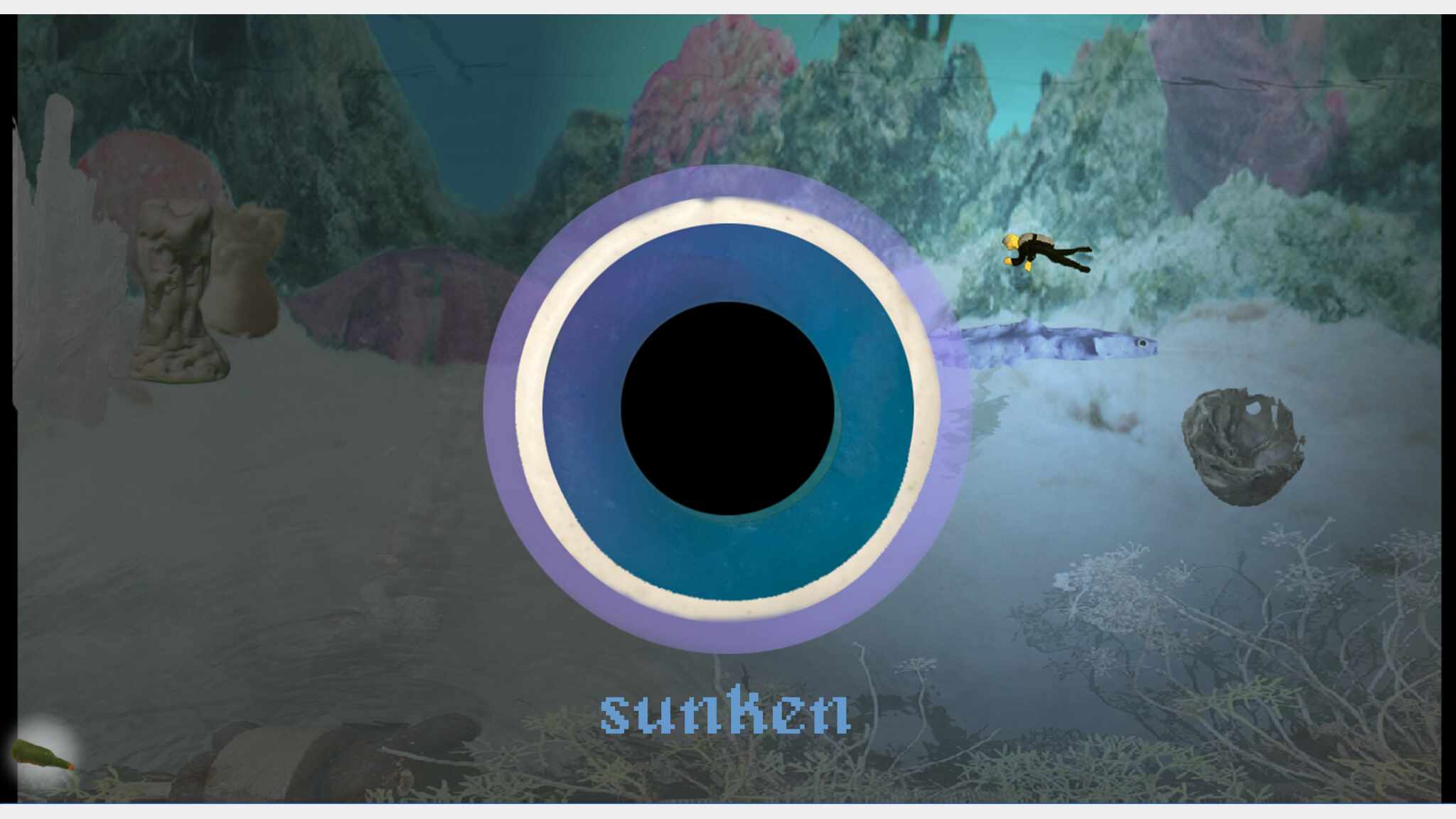 sunken