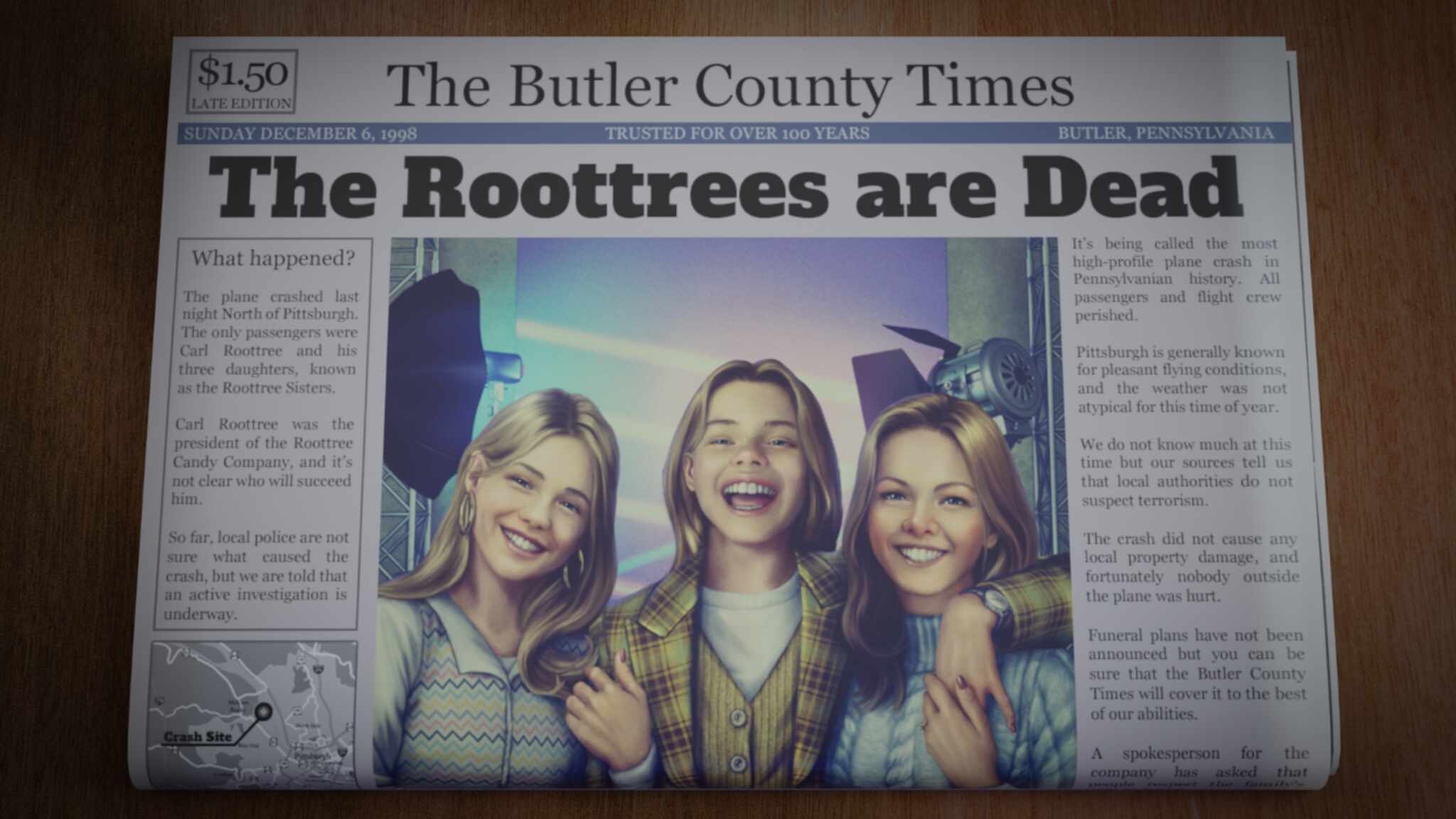 The Roottrees Are Dead