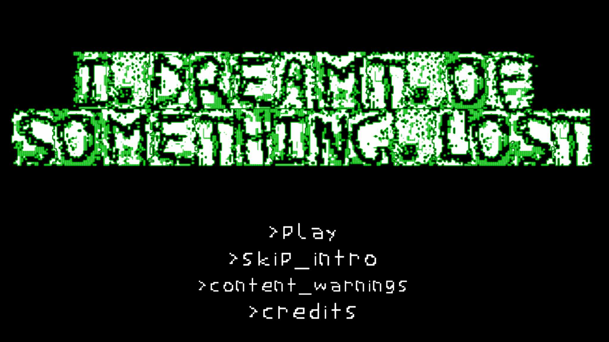 I Dreamt of Something Lost